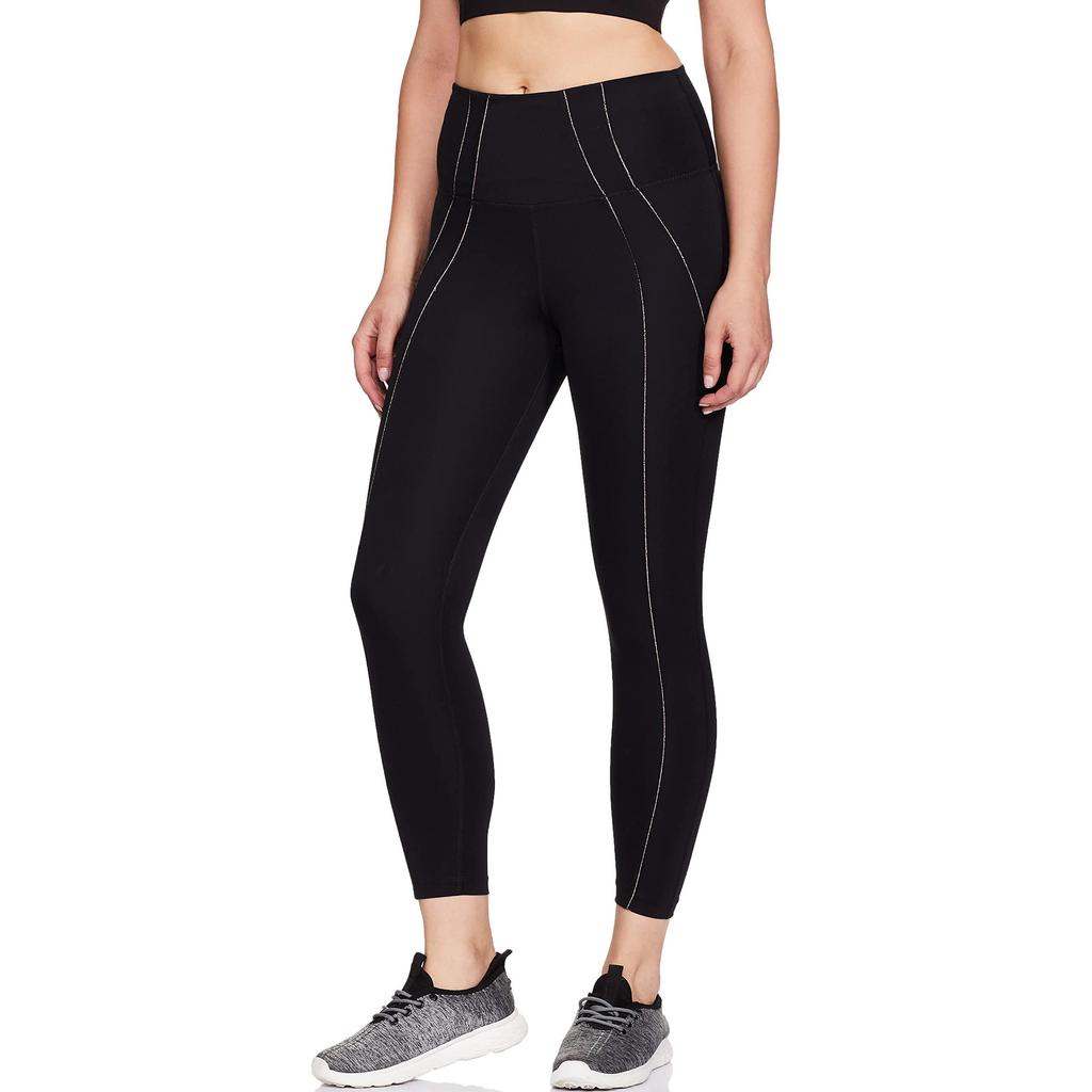 Nike Mallas Deportivas de Cintura Alta a Rayas Dri-Fit de Secado Rápido Transpirables para Mujer Mallas Negras DD5773-010