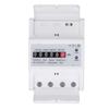 DC220V Single Phase Energy Meter Digital Display 4P 35mm Rail Mount Electricity Power Meter