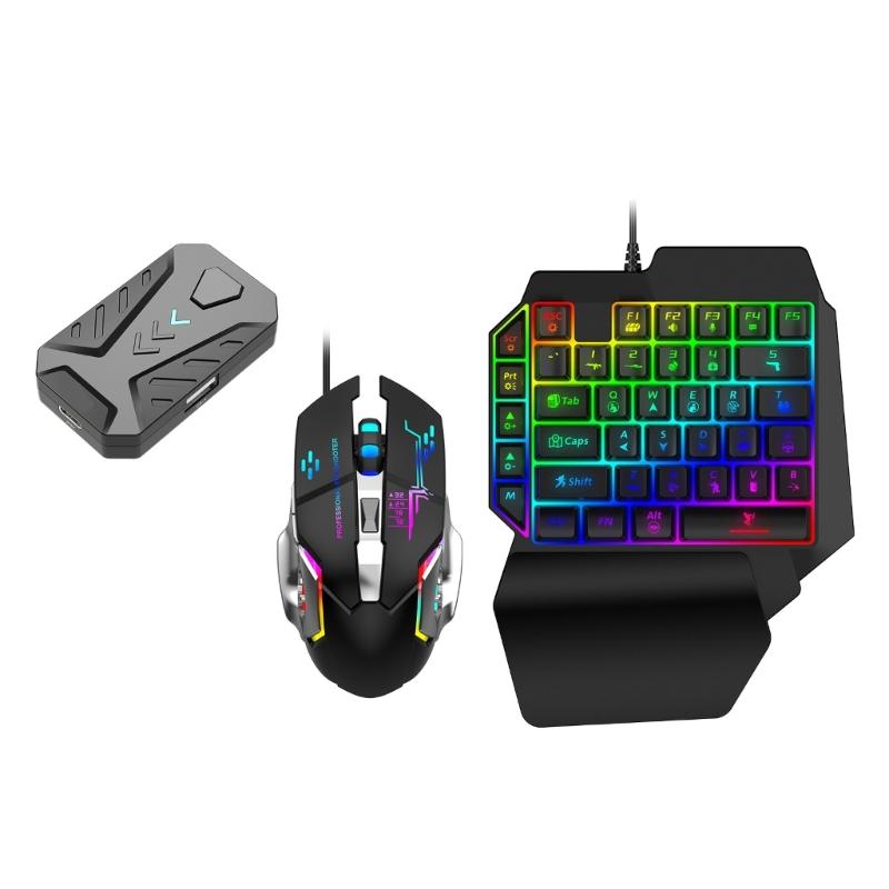 Mouse Adapter Gamepad Mobile Controller Gaming Keyboard Mouse Converter for Mobile Game Adapter