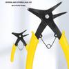 Circlip Pliers 2 in 1 Internal and External Dual Purpose Pliers External Spring Pliers Large Retaining Ring Removal Tool