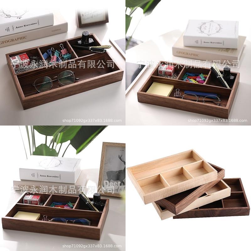 Japanese Desktop Storage Box Organizer for Office Keys Cards Cutlery