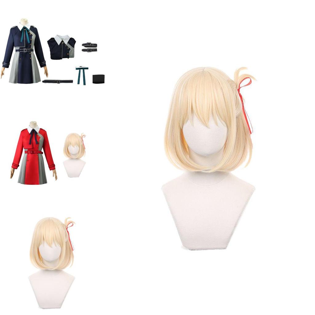 Lycoris Recoil Cosplay Costume With Polyester Fabric For Anime Conventions And Halloween