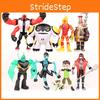 Action Ben10 Exciting Figure Collection Of 9 Colorful Pvc Models Perfect Play For