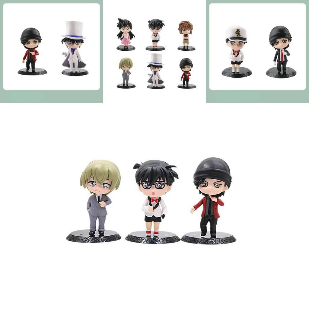 Premium 2nd Gen Detective Conan Action Figures Set Of 6 Models