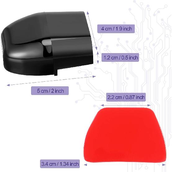BBTO 8 Pieces Car Deer Warning Whistle Devices Dual Construction Deer Warning Whistle Devices Repellent Animal Alert Horn Equipments With 28 Pieces