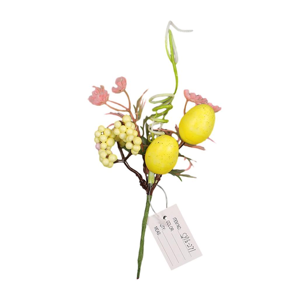 Easter Decoration Egg Tree Branch Decorative Branches Easter Egg Stems for Vase Home Party Easter Celebration Decoration