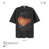 Ve Fun Top Printed Short Sleeve Loose Casual Cartoon T-Shirt High Street O Couple Character Rsize Male Tide