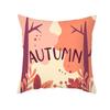New Pumpkin Thanksgiving Pillow Cover Ins Nordic Peach Skin Printed Cushion Cushion Cover Home Products