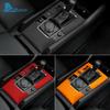 Top Suede Trim Sticker For Mazda 3 Axela BP 2019 2020 2021 2022 2023 2024 2025 Car Automatic Gear Shift Panel With Sports Button