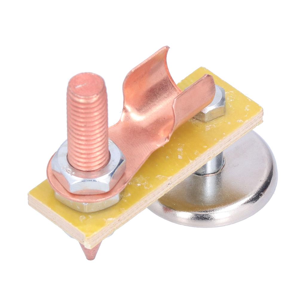 Magnetic Welding Support Large Suction Copper Tail Clamp Grounding Tool for Mechanical Repair