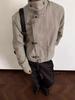 Men's High-End Retro Motorcycle Utility Jacket - Autumn/Winter High Street Vibe Style