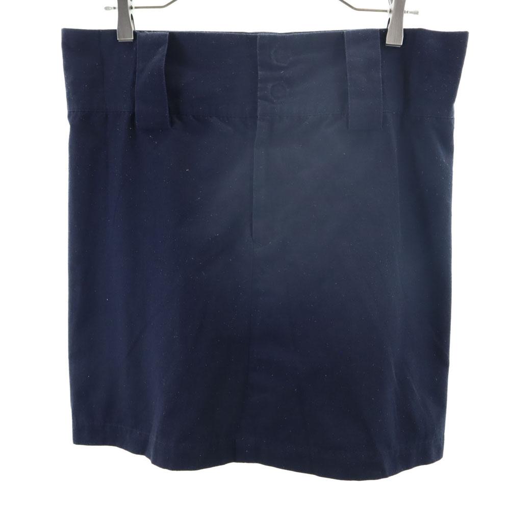 LIMI Feu Made In Japan Mini Skirt M Navy Youji Yamamoto Women Used