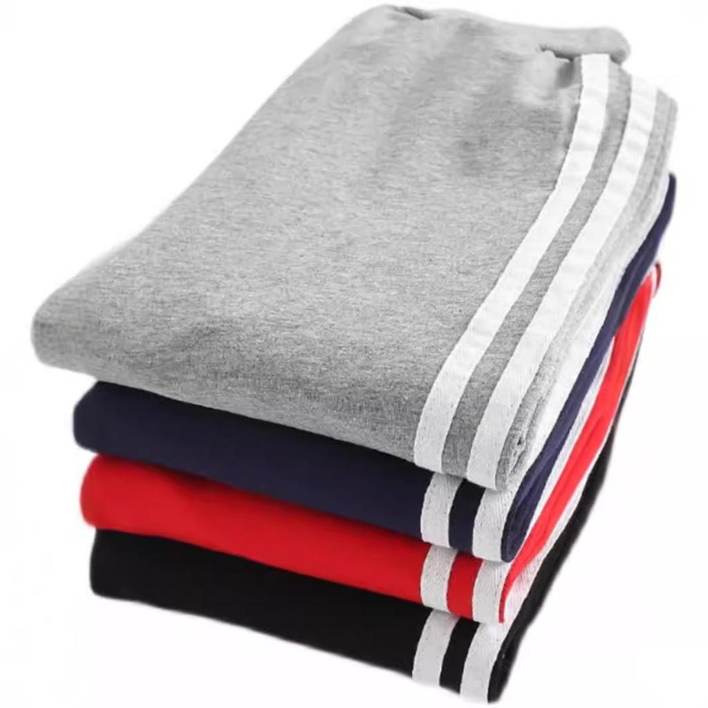 Baumwoll-Sweathose für Jungen für Frühling & Herbst - Lässige lange Hose für Kinder, Schuluniform-Stil.
