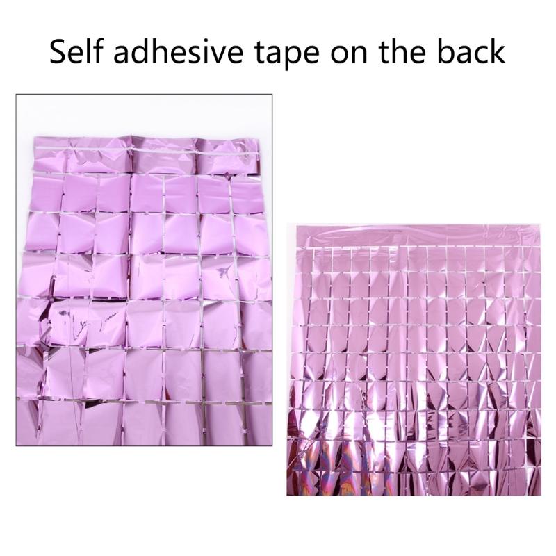 Party Background Curtain Sequin Backdrop Baby Shower Wedding Decor Glitter Wall Backdrop Curtain Birthday Party Curtain