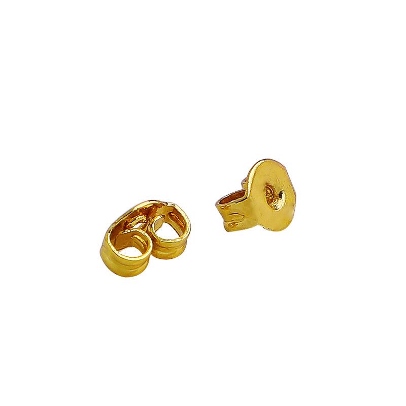 14K Gold-Filled Butterfly Earrings Components: Studs, Hooks, Backs, and Pins.