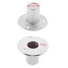 Marine Boat Yacht 316 Stainless Steel 90 Degree Embedded Deck Pipe Base 25mm