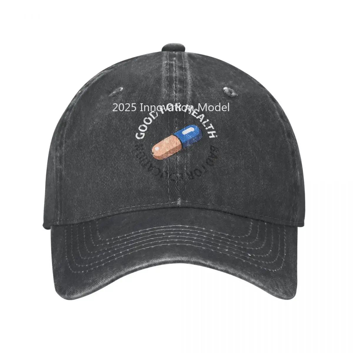 

Бейсбольная кепка Akira Curious Pill, винтажная джинсовая кепка с рисунком аниме Snapback для мужчин и женщин, уличная летняя регулируемая кепка, шляпа Adjustable