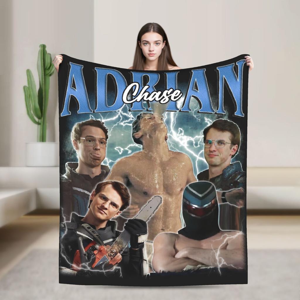 Vigilante peacemaker Super Warm Blanket Travel Plush Throw Blanket Print Home Decor Flannel Bedspread Sofa Bed Cover