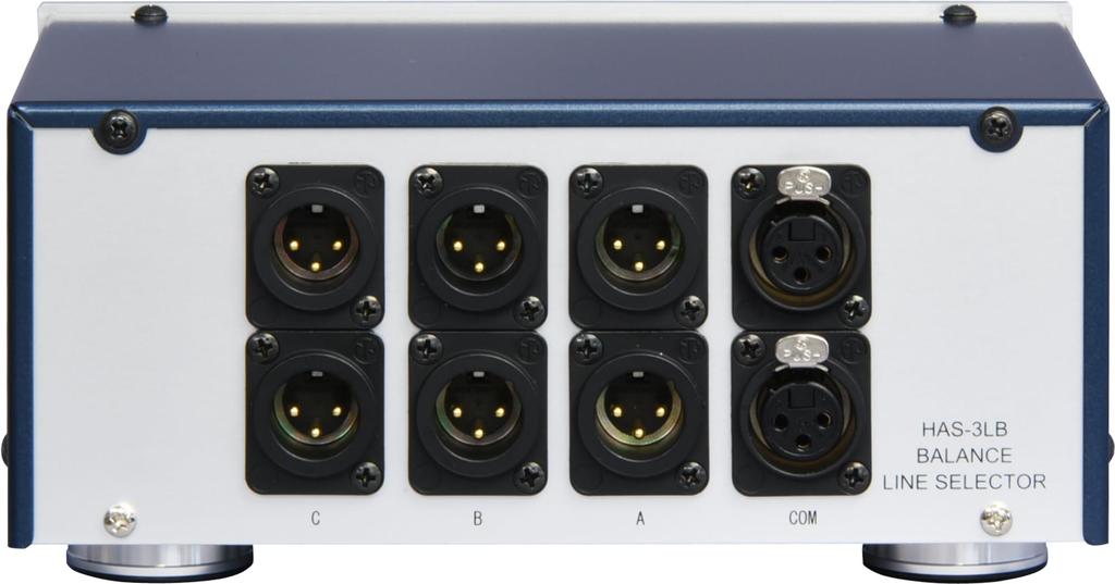 Audio Design Balanced Line Selector For output HAS-3LB (1F-3M switching)