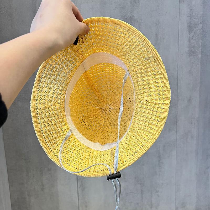 Pălărie de protecție solară pentru copii, de vară, cu plasă subțire, cu boruri largi, tip pescar, pentru băieți și fete, versatilă, cu dinozaur, de primăvară, pentru plajă, drăguță