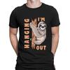 Im Hanging Out Animal Funny Humor Mens Womens T-Shirts Tee Top #BAL