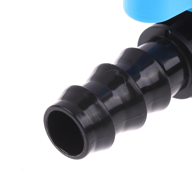 6Pcs 16Mm Drip Irrigation Barbed Valve Hose Valve Garden Tap Drip Irrigation Pipe Connectors Water Valve For Drip Or Sprinkler