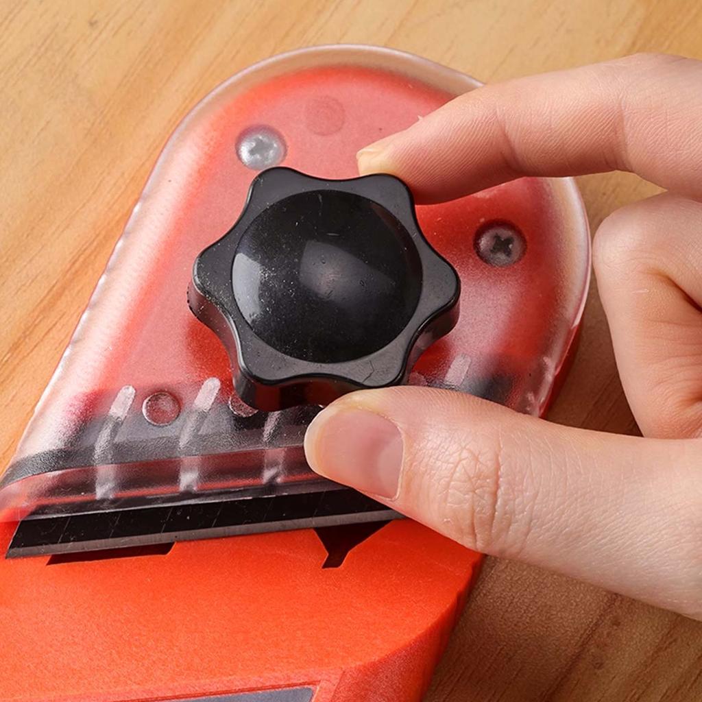 45 Degree/Flat Dual-purpose Gypsum Board Chamfer, Ceiling Wood Chamfering Plane with 10 Blades