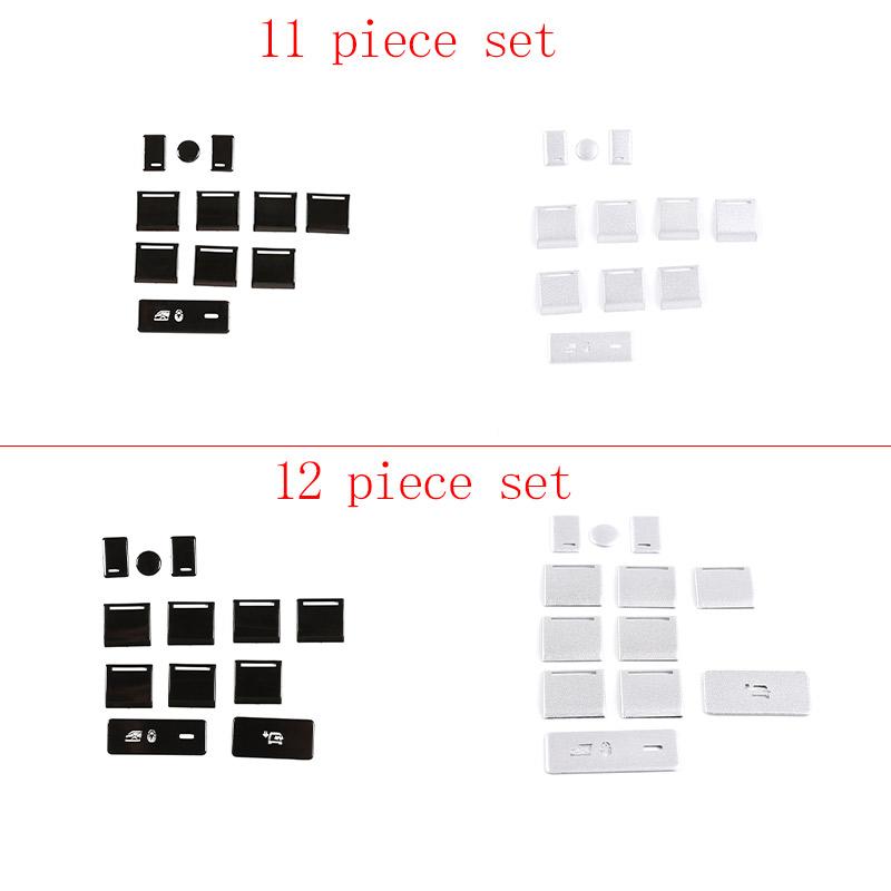 For Land Rover Discovery 5 For Range Rover Sports Vogue Aluminum Alloy Car Interior Window Lift Switch Patch Sticker Accessories