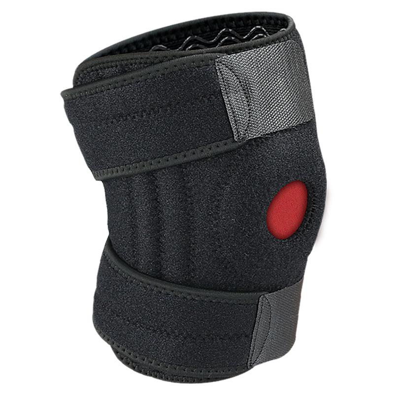 Spring Mountaineering Knee Protector Outdoor Sports Running Compression Patella Support Sports Squat Protector OK Cloth One size чёрный