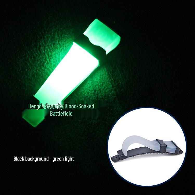 Silicone Tactical Helmet IFF Night Light for Outdoor Survival