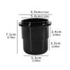 Matte Textured Coffee Measuring Cup 58mm Professional Thickened PC Construction Easy Cleaning Suitable for Portafilters