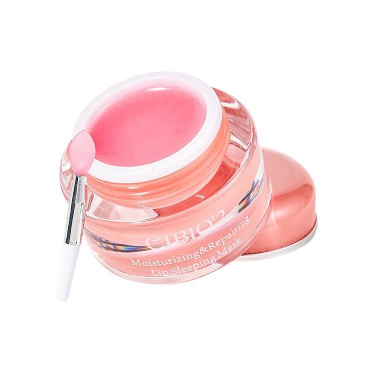 Thailand Cibio2 Sleep Lip Mask - Moisturizing, Nourishing, Exfoliating Lip Balm & Lipstick Primer for Fading Lip Lines.