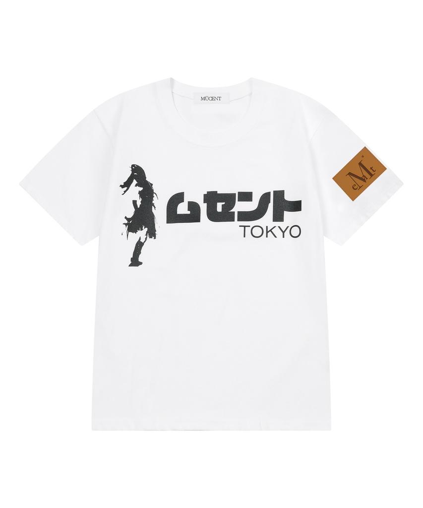 MUCENT Tokyo Lettering Short Sleeve T-Shirt (2 Colors)