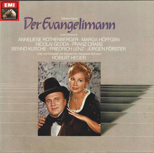 

LP Record WILHELM KIENZL Der Evangelimann Groer Querschni 900051 His Masters Vo Germany Classical Used