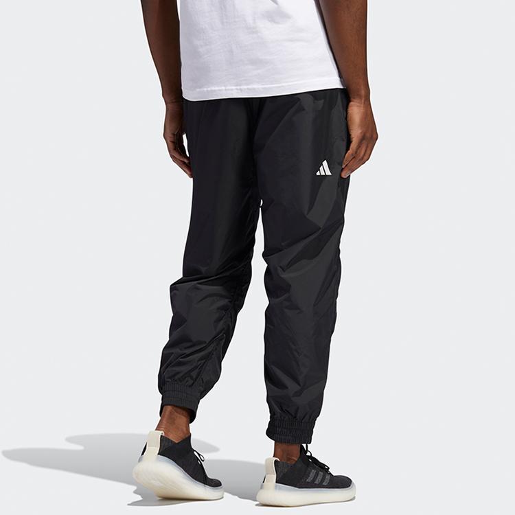 Adidas Relaxed Fit Track Pants Men Bottoms Black FT2845