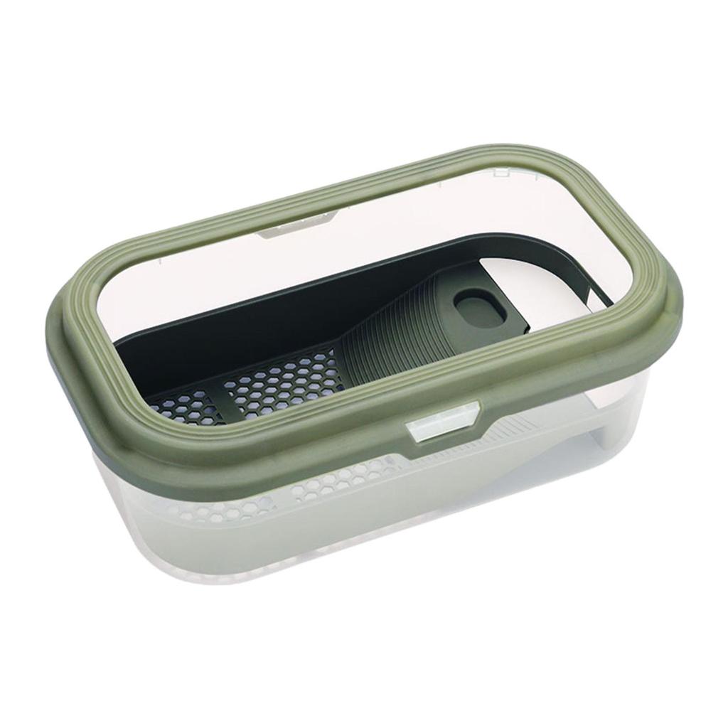 Small Turtle Tank Detachable Pets Accessories Resting Case Habitat for Frog Pet Turtle Tortoises Small Amphibious Creatures