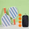 Anti Slip Grip Pickleball Paddle Set Racket Outdoor Sports Ballbag  Pickleball Game