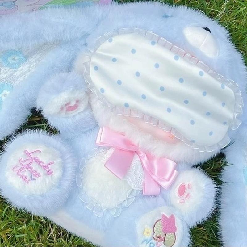 Deer Lucky Nai Sweet Tea Bunny 600% Series Plush Cute Kawaii Doll Surprise Box Decoration Collectible Girl'S Birthday Gifts