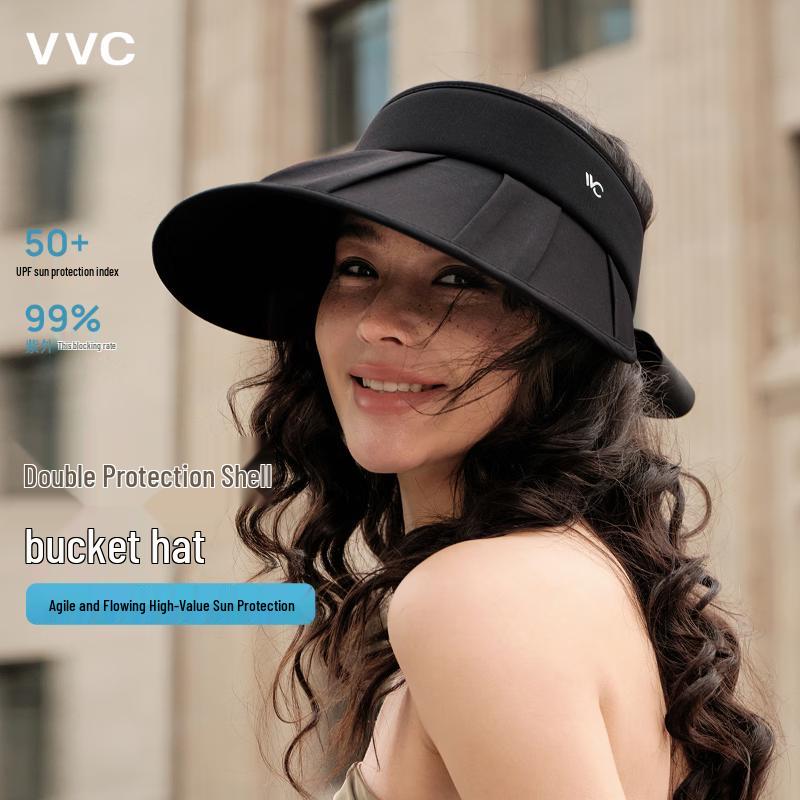 VVC UV Protection Ribbon Sun Hat