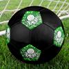 Palmeiras FC Soccer Ball, colorful, suitable for all ages, machine-stitched, PVC material, competition grade, durable and high bounce