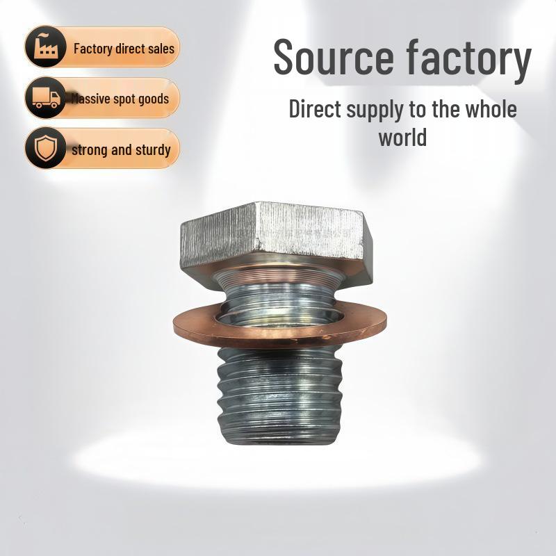 Compatible with BMW and MINI Oil Pan Drain Plug Blockage 11137535106.