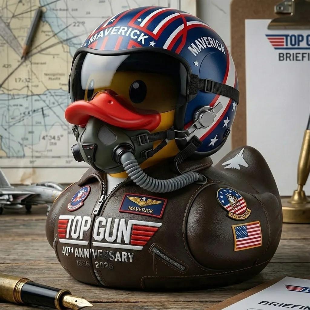 

Top Gun 40th Anniversary Resin Figurine With Collectible Design For Aviation Enthusiasts Style 1