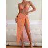 European and American Spice Girls Style Split Bikini Three-piece Swimsuit Casual Swimsuit