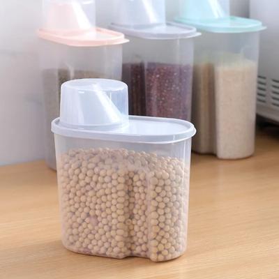 Contenitore per Cereali Integrali e Cereali Misti Scatola Portaoggetti Scatola Porta Alimenti Contenitore Ermetico per Prodotti Secchi Secchio per Riso YLE239