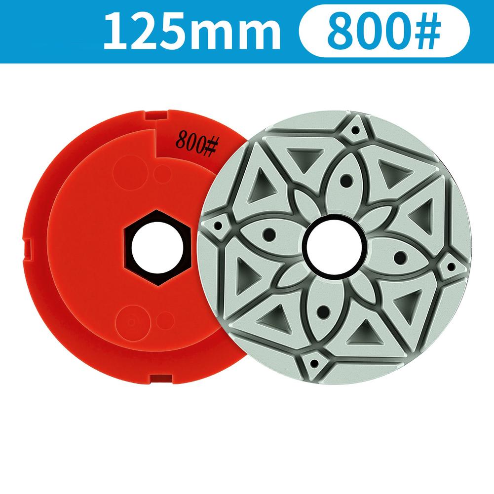 Marble Polishing Resin Grinding Wheel For Countertop Polishing High Gloss Finish Reinforced Construction 10mm Thick Abrasive
