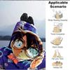1pc Detective Conan Soft & Warm Flannel Blanket, Multi-Purpose Throw Blanket for Couch, Sofa, Office, Bed, Camping, Travel 171