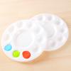 Palett 10 Grid Art Paint Tray Artist Akvarell Plast Mixing Palette Supplies