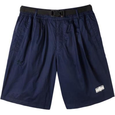 X Pop Mart Collaboration Skullpanda Outdoor Sports Mid-Waist Elastic Casual Shorts Men Shorts Blue 534709-06