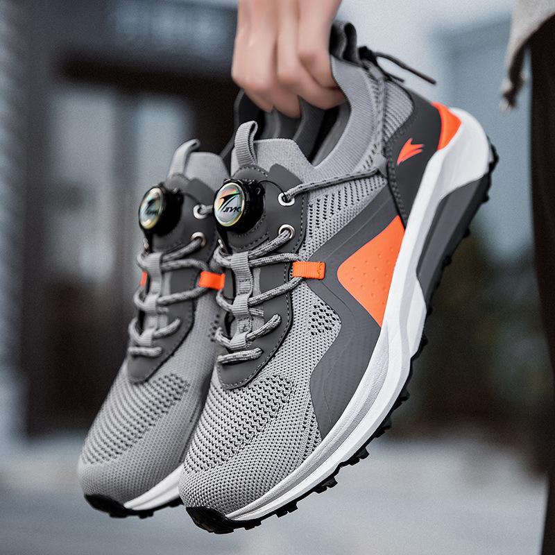 Pingti LT bird comfortable breathable single mesh outdoor hiking shoes platform casual sports running shoes