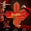 Jiemengzhe Gold Fu Character Door Stickers